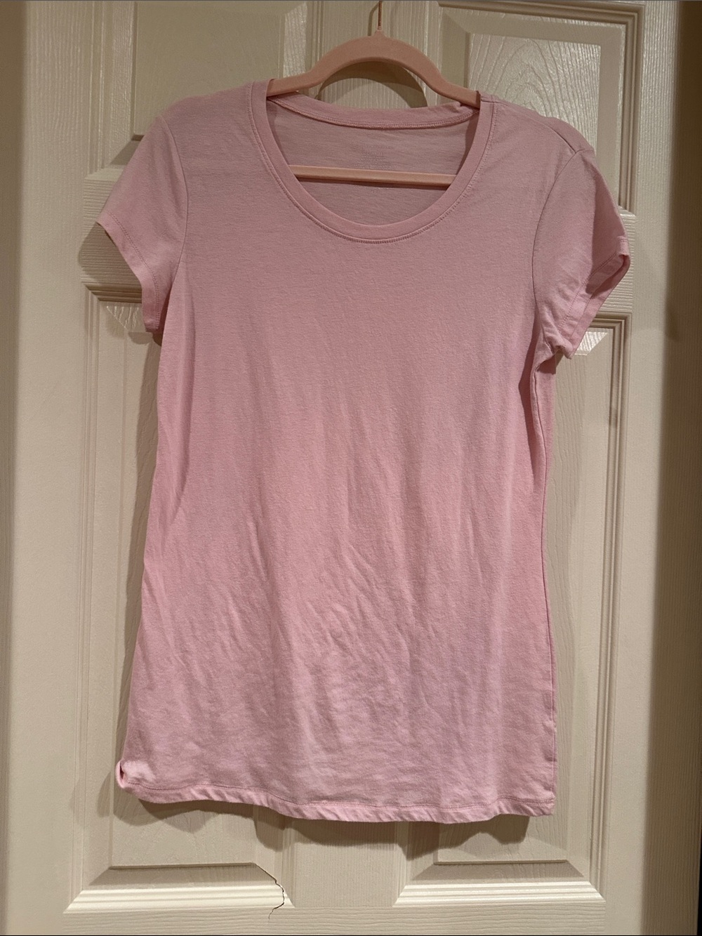 No Boundaries Light Pink Short Sleeve Crew Tee